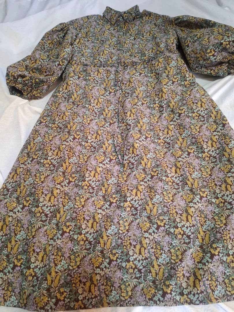 キナコ様 コーデュロイフレアワンピース