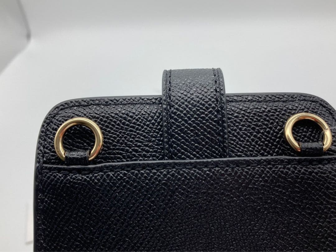 ［レア〕coachコーチ　スマホショルダー　クロスボディ　ブラック