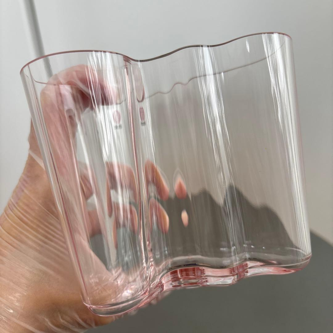  aalto イッタラ アアルト ベース サーモンピンク 95mm