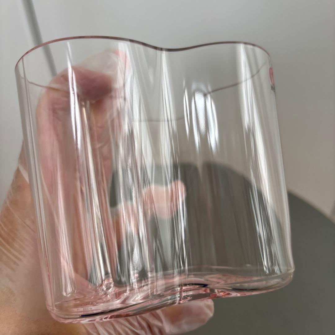  aalto イッタラ アアルト ベース サーモンピンク 95mm