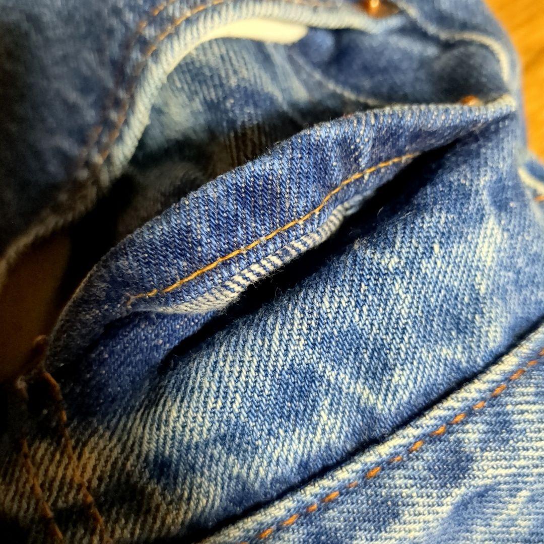 リーバイス501ハチマル W34 旧16番工場 内股シングル 501赤耳 80s