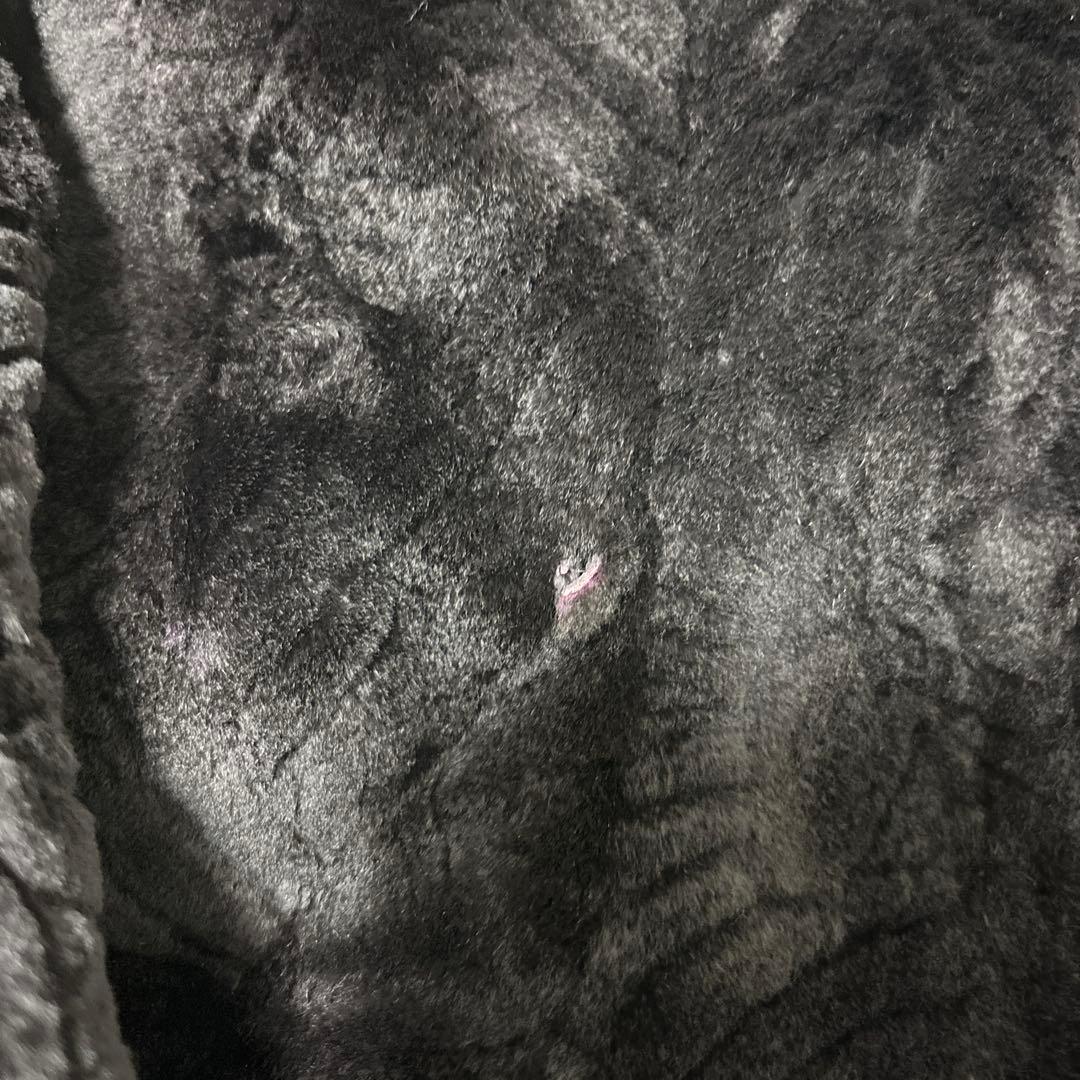 SAGA MINK 毛皮　美品　ブラック　ロングコート