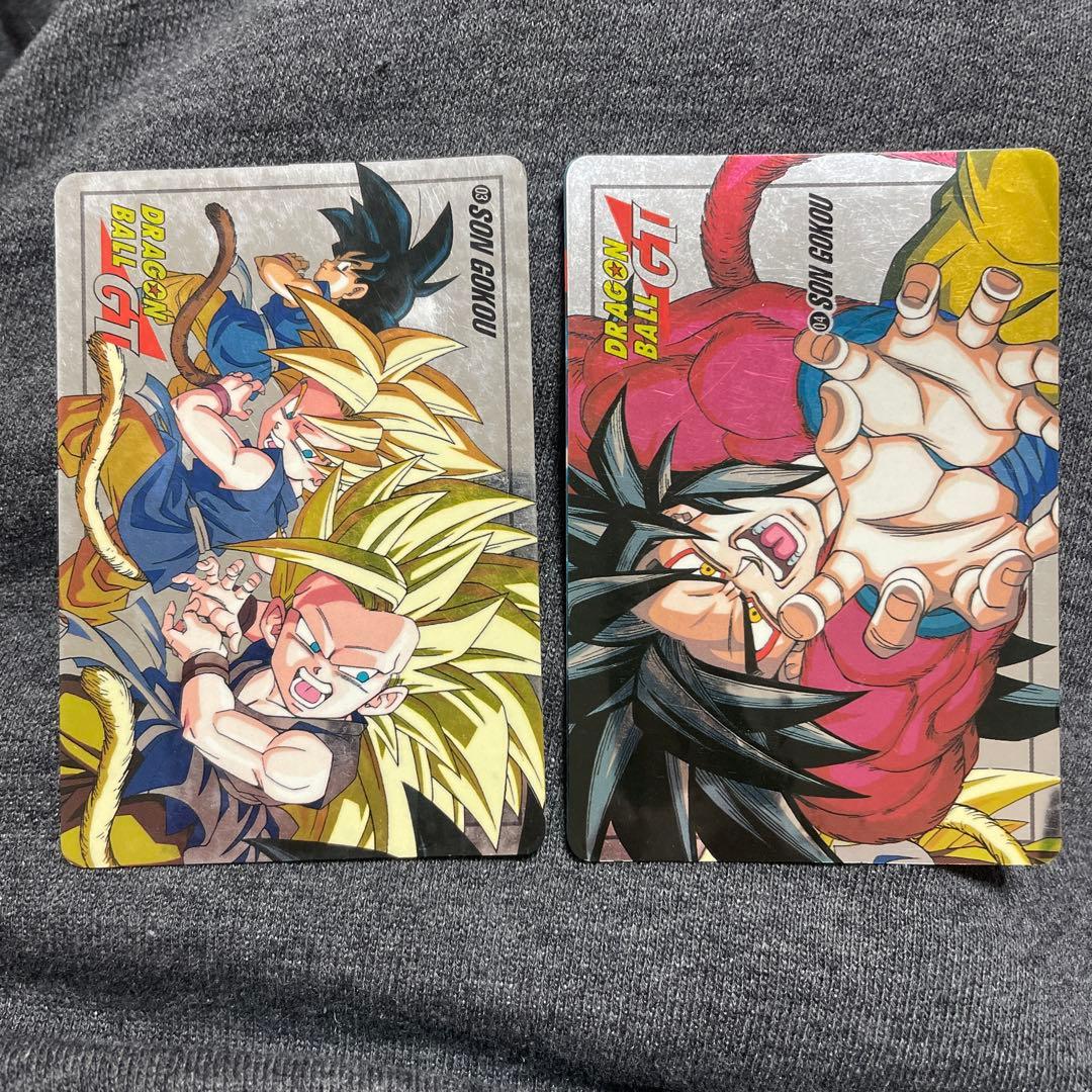 ドラゴンボールGTカードダス　03　04 孫悟空　キラ　スーパーバトル
