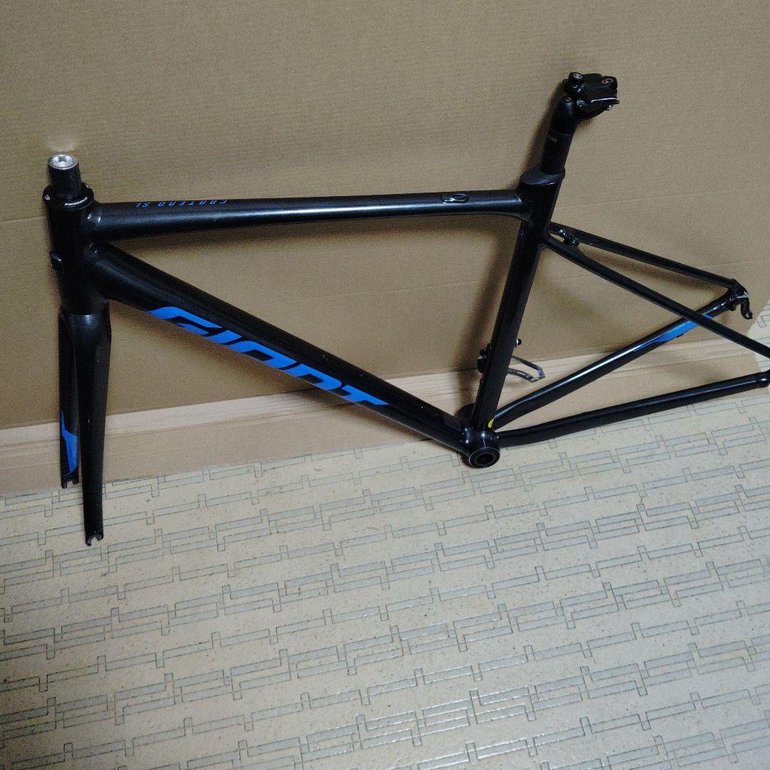 Giant ロードバイクフレーム ブラック/ブルー
