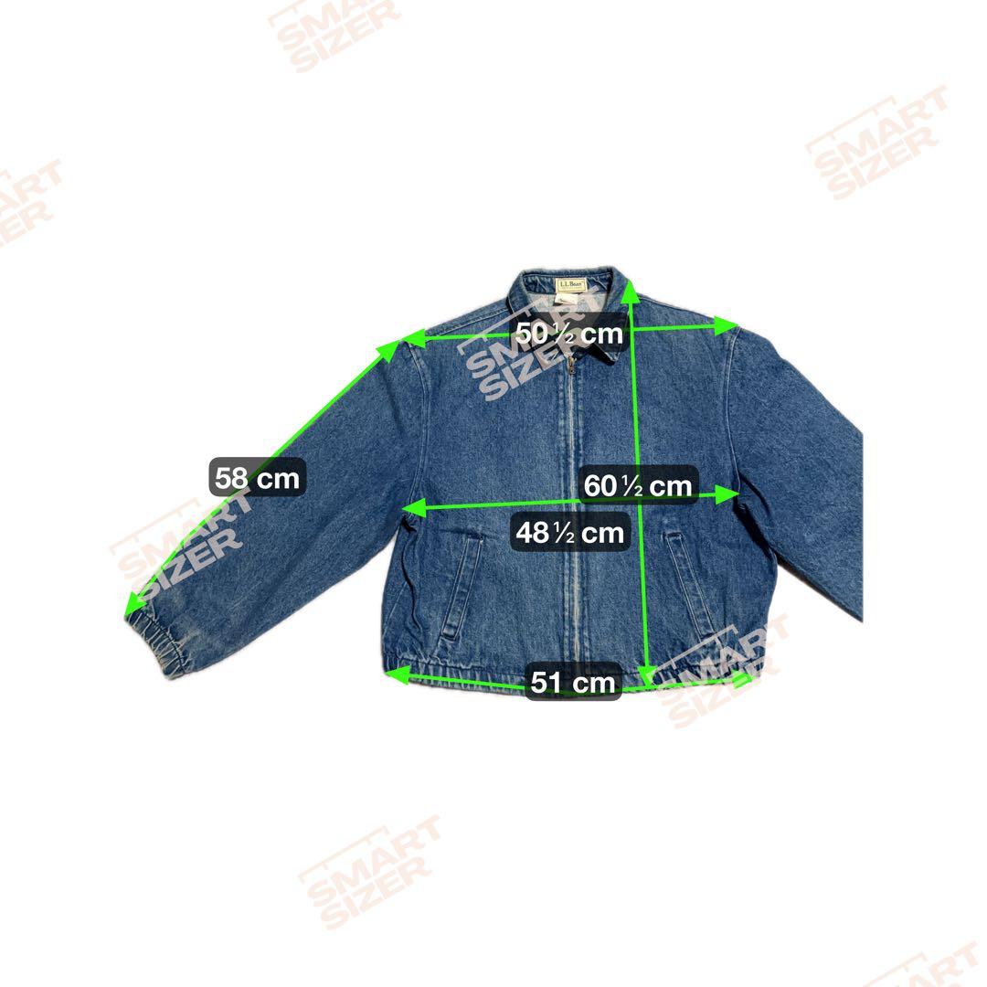 “L.L.Bean エルエルビーン　80s デニムスウィングトップ