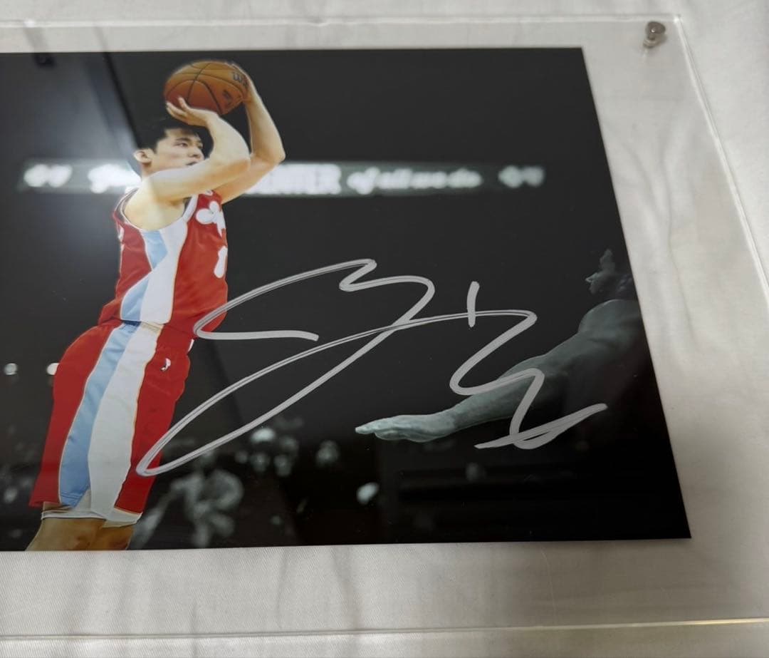 ナ*ナ様 BECKETT社証明　メンフィスハッスル　河村勇輝　直筆サインフォト