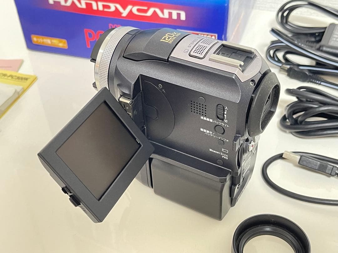 【ほぼ未使用】SONY DCR-PC300K ビデオカメラ