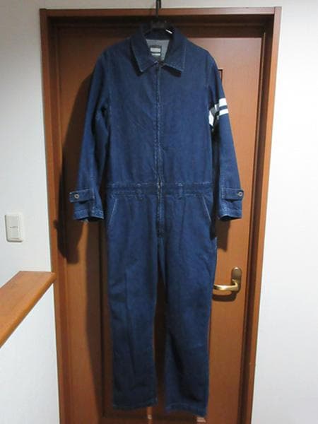 MOMOTARO桃太郎ジーンズ濃紺デニムツナギつなぎオールインワンオーバーオール