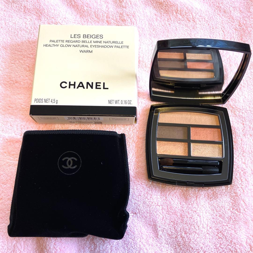 【新品未使用】シャネル　レベージュ　 アイシャドウパレット　ウォーム
