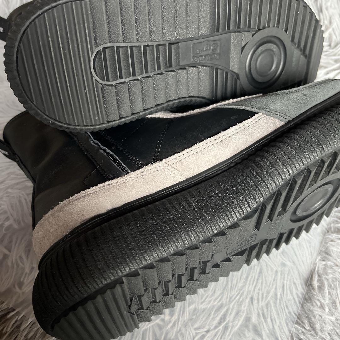 オニツカタイガー デレシティ ブーツ 22.5 黒 シューズ 厚底 靴 防寒