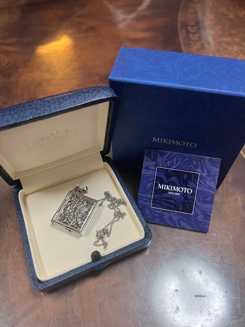 美品MIKIMOTO ミキモト ペンダントウォッチ 完売品