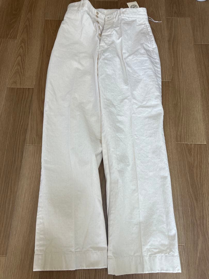 パンツ G&F Co.- HERRINGBONE TROUSER _ RAW