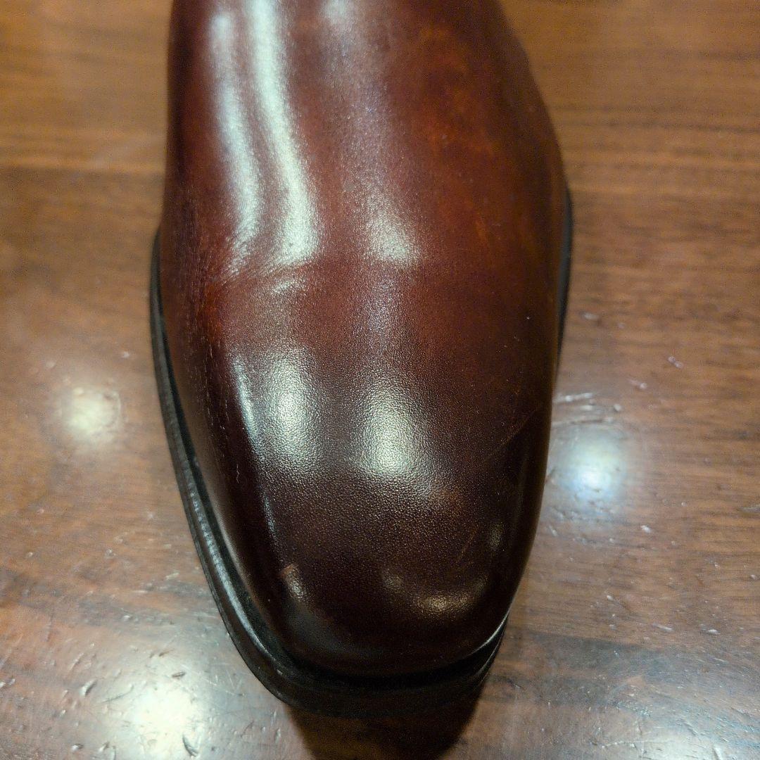 holly MAGNANNI ダークブラウン サイドゴアブーツ