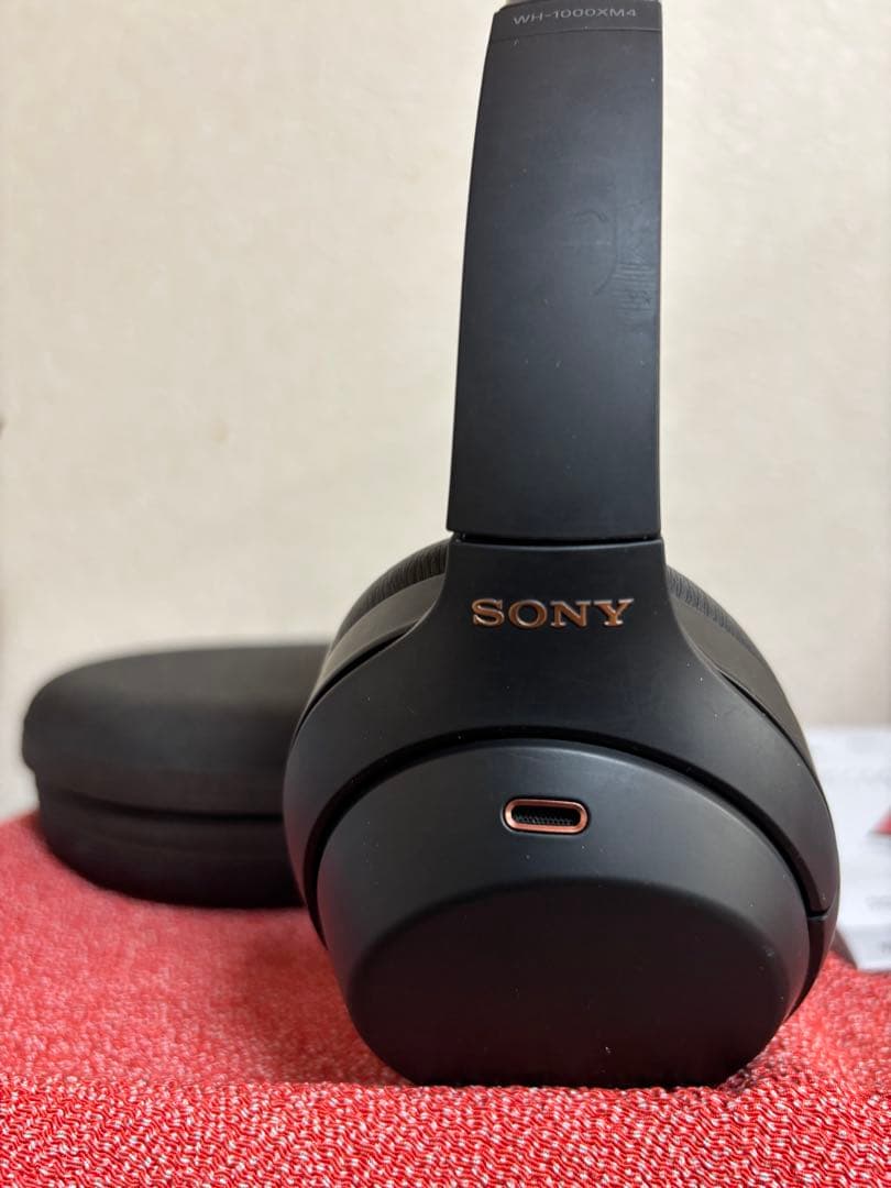 SONY WH-1000XM4 ブラック ソニー ワイヤレスヘッドホン 美品