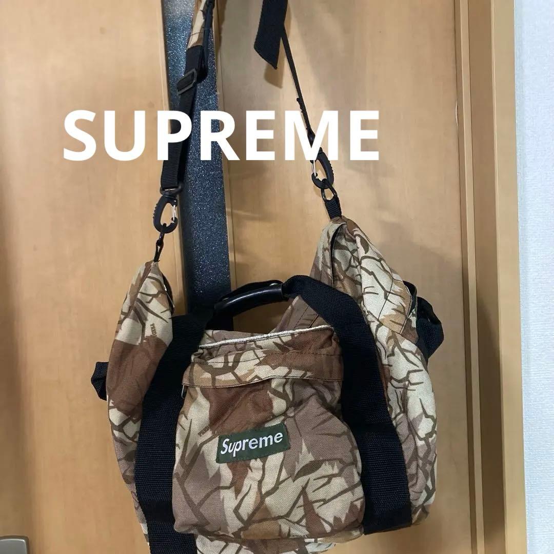 Supreme カモフラージュ ドラムバッグ　90年代