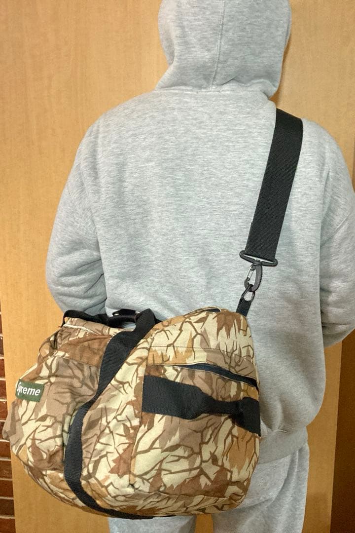 Supreme カモフラージュ ドラムバッグ　90年代