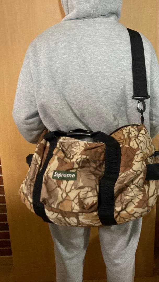Supreme カモフラージュ ドラムバッグ　90年代