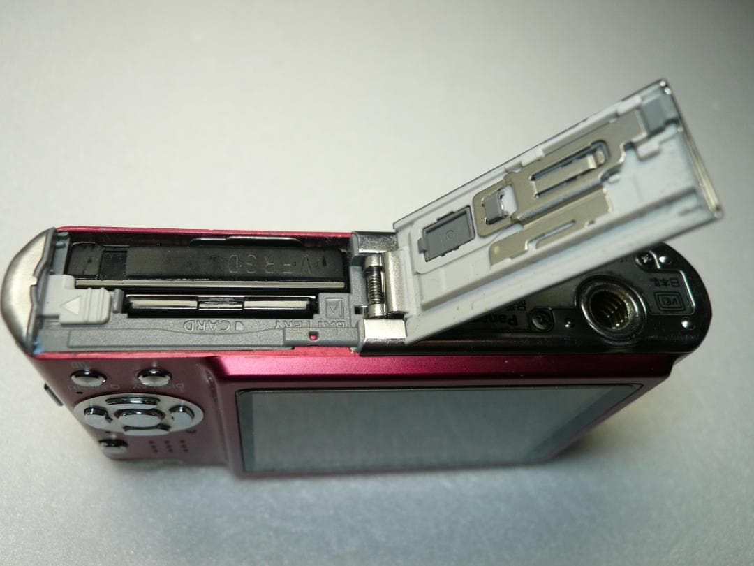 LUMIX★DMC-FX40⭐️レッド⭕️安心の実働品★5倍ズーム1210万画素