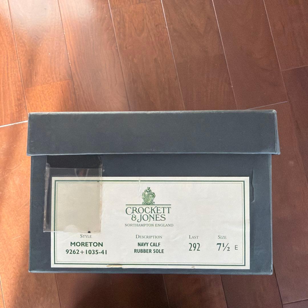 Crockett & Jones Moreton 7½ E ネイビー