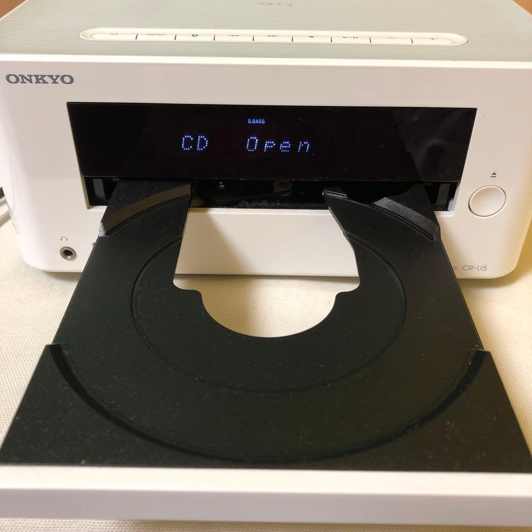 て37● ONKYO CR-U5X CDコンポ リモコン付き