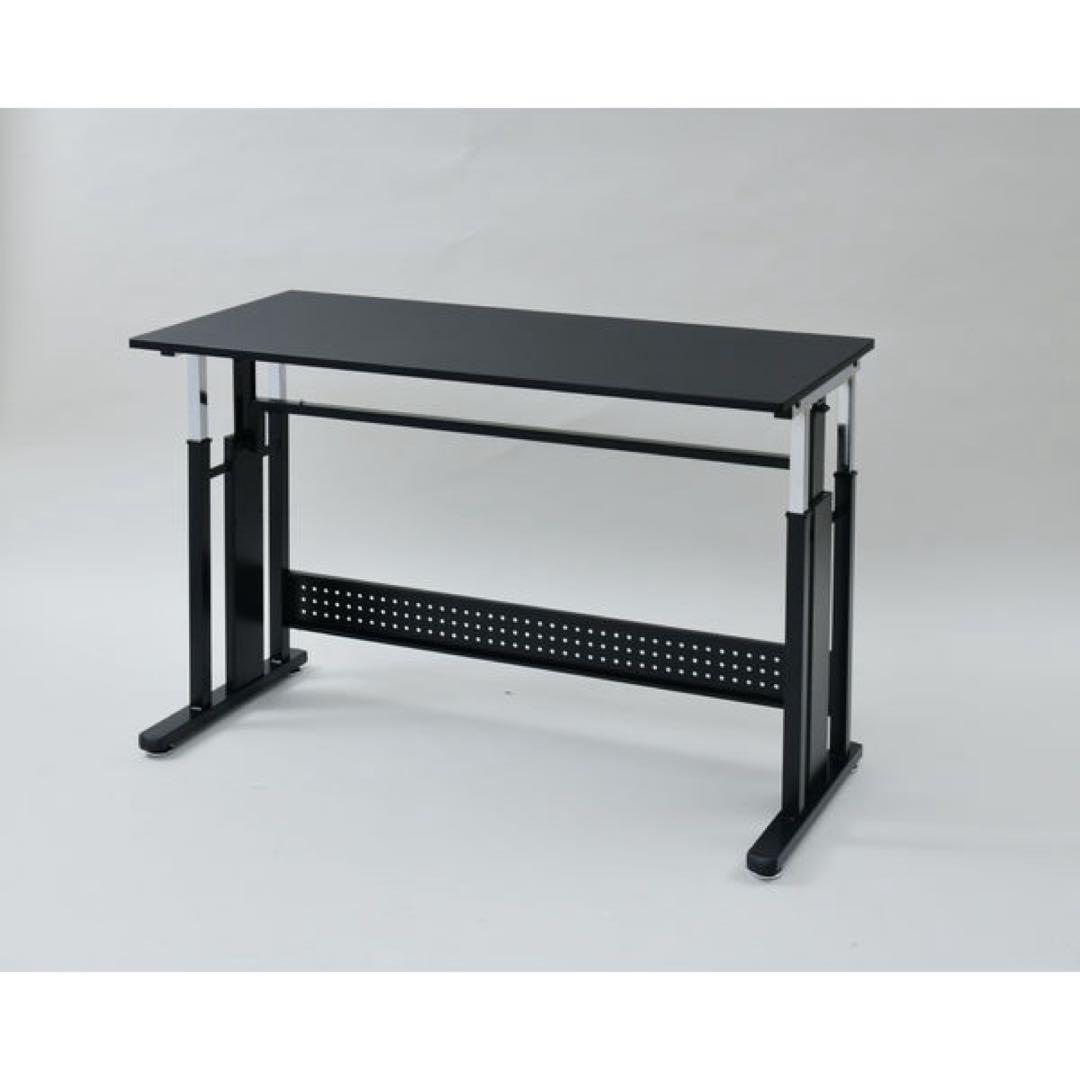 【週末価格】山善　昇降式パソコンデスク CGD-1255