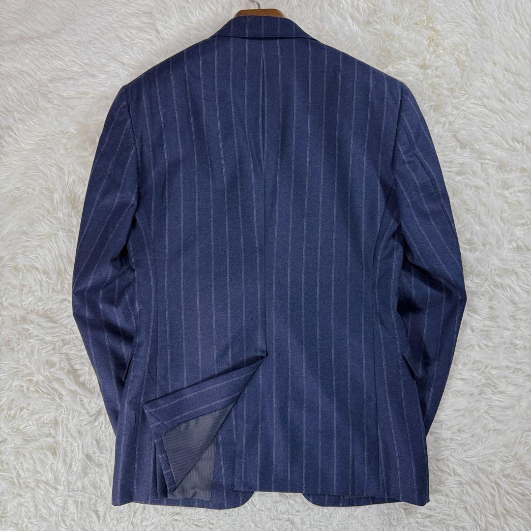 【イタリア生地】スーツセレクト カノニコ セットアップ スーツ ストライプ Y4