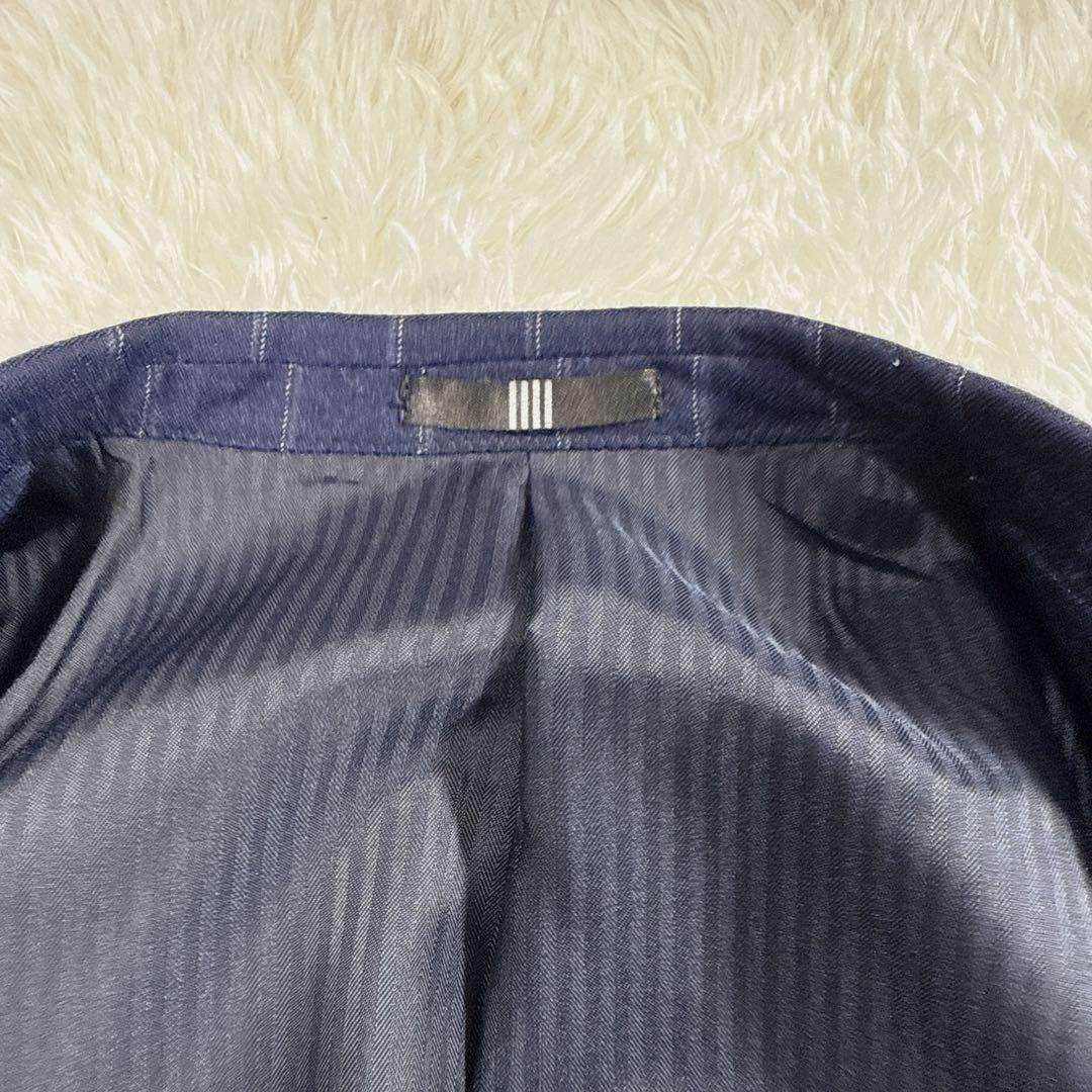 【イタリア生地】スーツセレクト カノニコ セットアップ スーツ ストライプ Y4