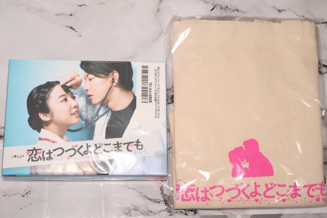 【新品未使用】恋はつづくよどこまでも 恋つづ DVD キャンバスミニトート付