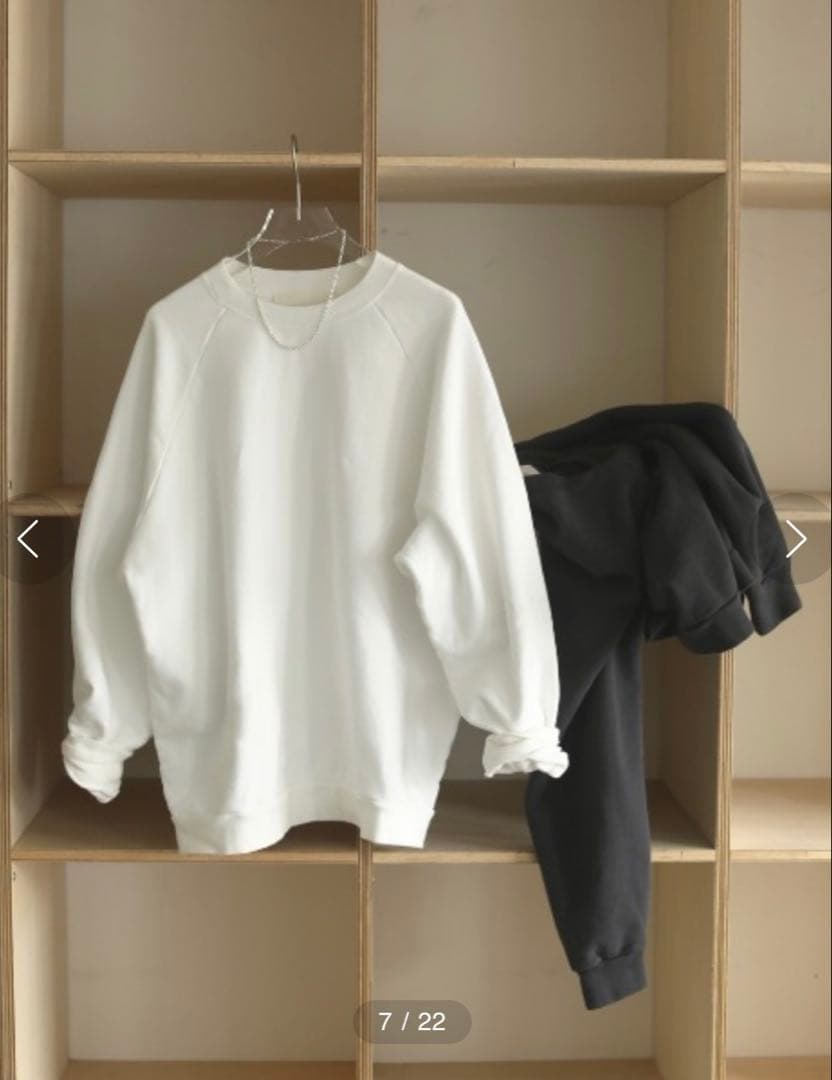 TODAYFUL ラグランブラッシュスウェット　トレーナー　 【新品・タグつき】