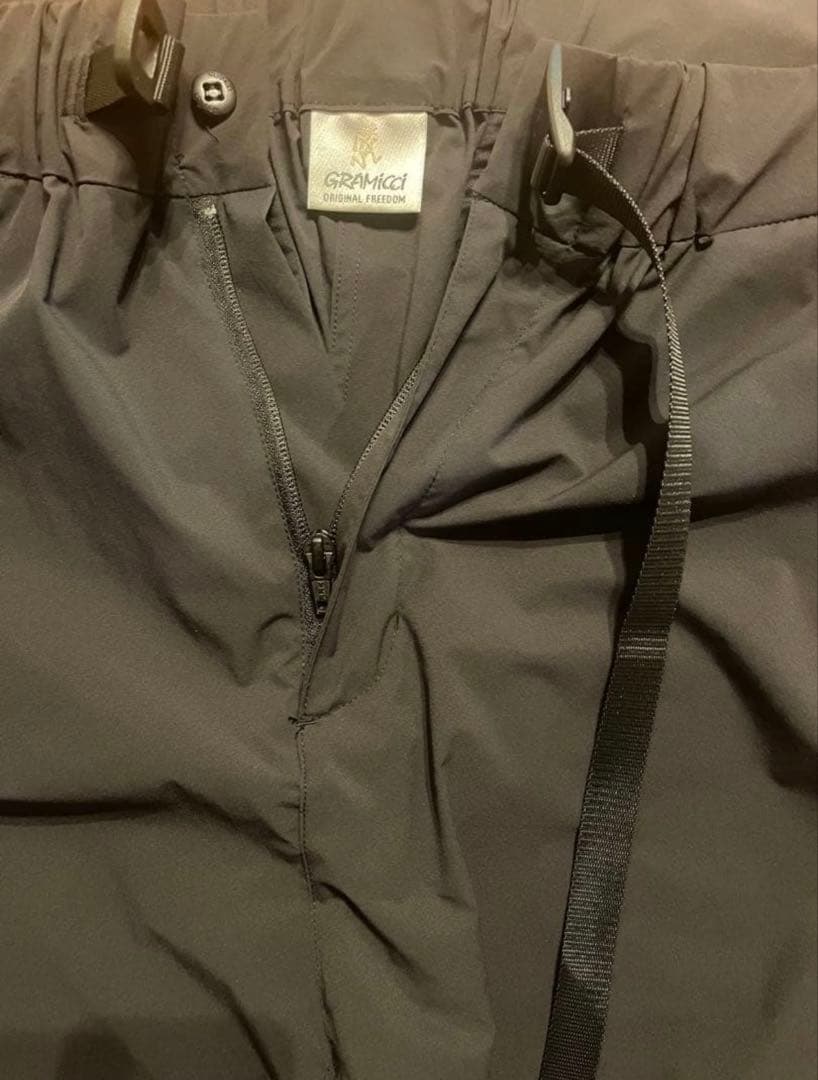 ホワイトマウンテニアリング × グラミチ サルエルパンツ ブラック 2