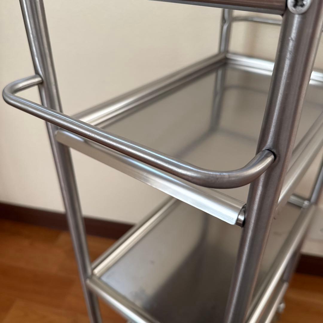IKEA GRUNDTAL ステンレスワゴン キッチンワゴン オールドイケア