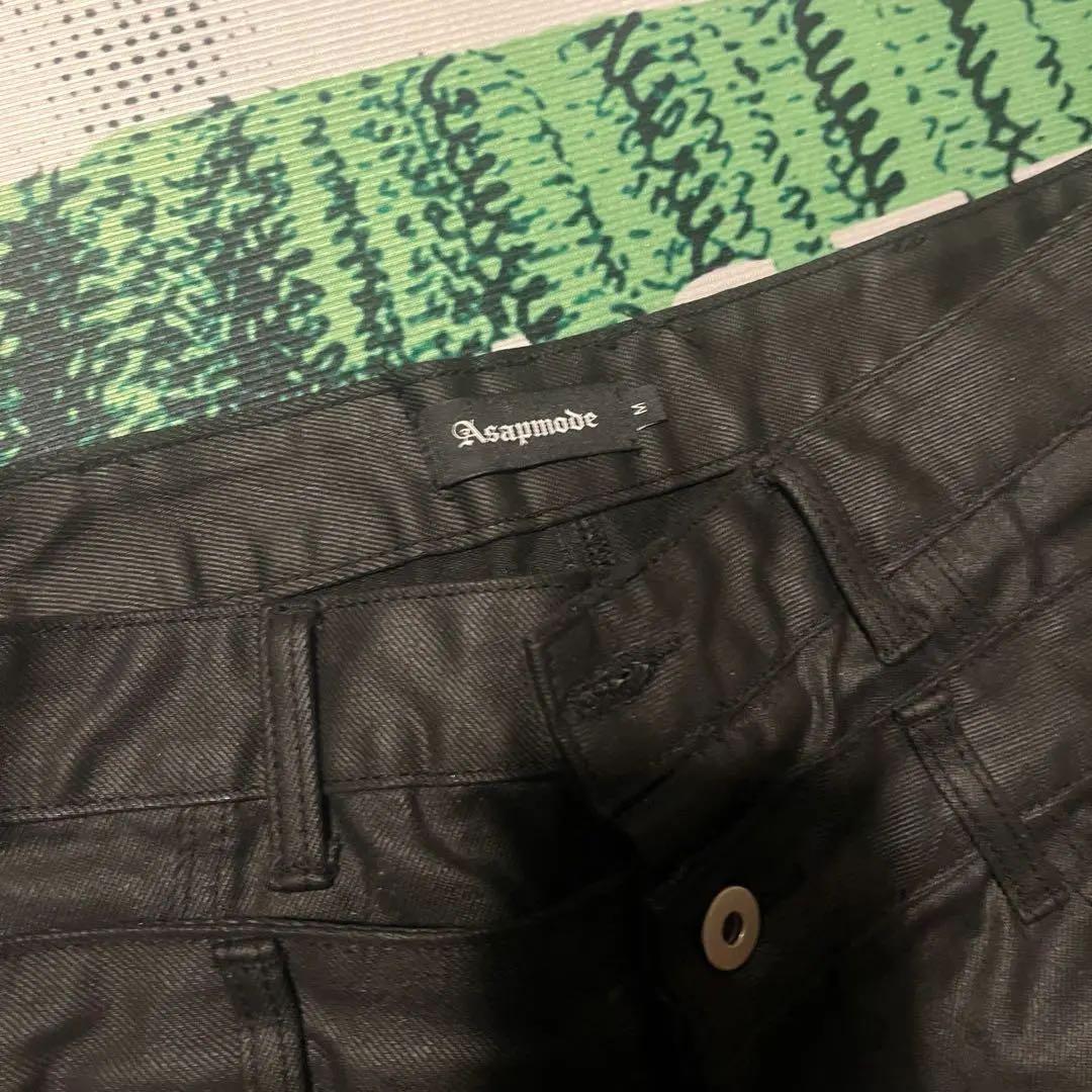 パンツ asapmode Waxed Stacked Pants M