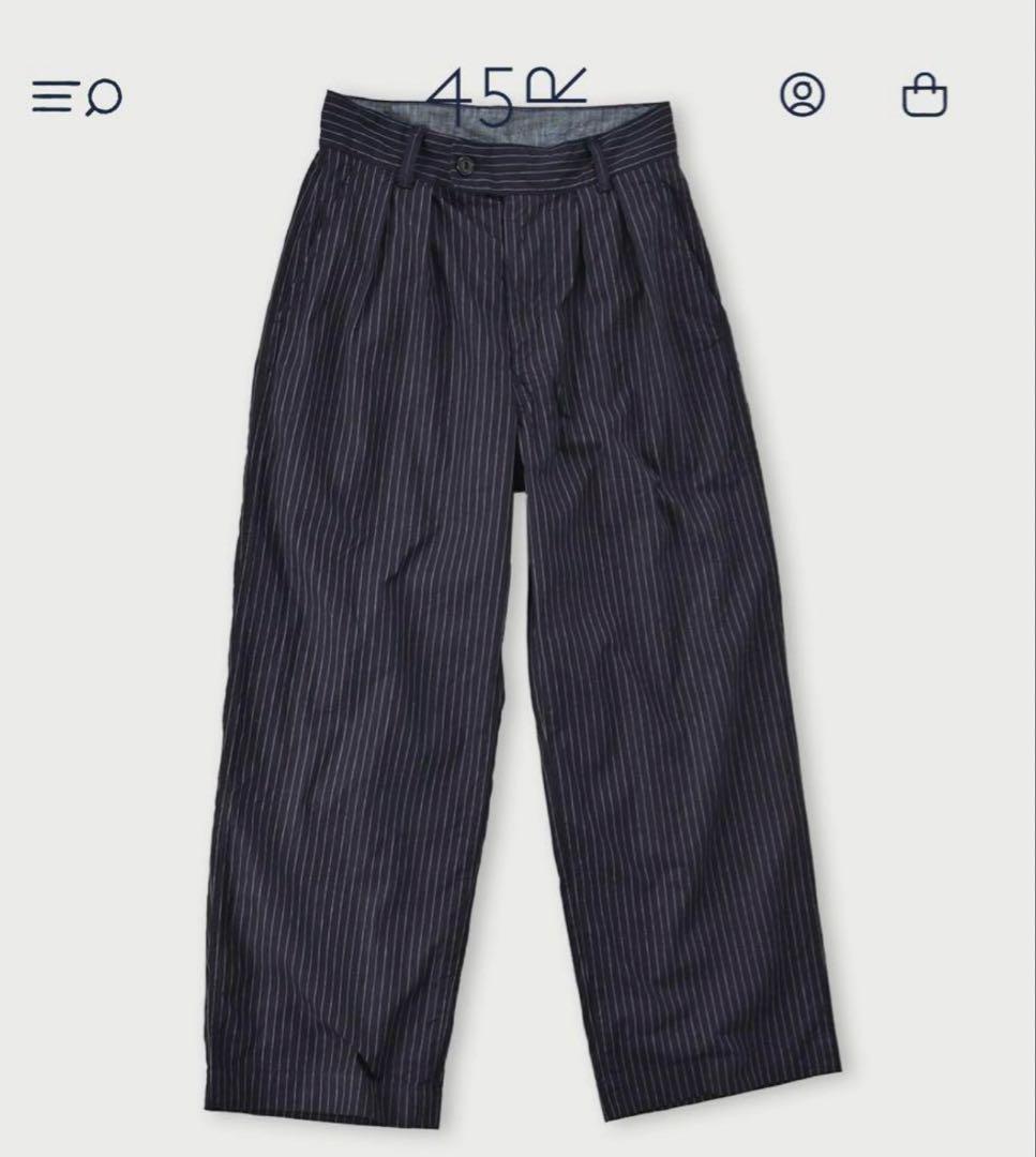 45R クックウェザーのシャルロットバギー インディゴ