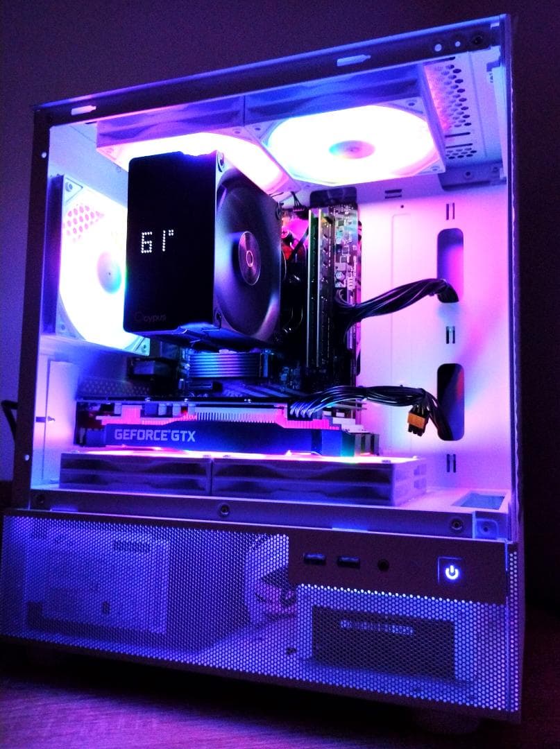 Ryzen7 3700X/GTX1660Ti/メモリ32G/新品NVMe512G