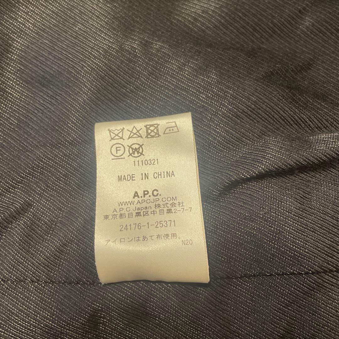 A.P.C. ウールコート　ネイビー