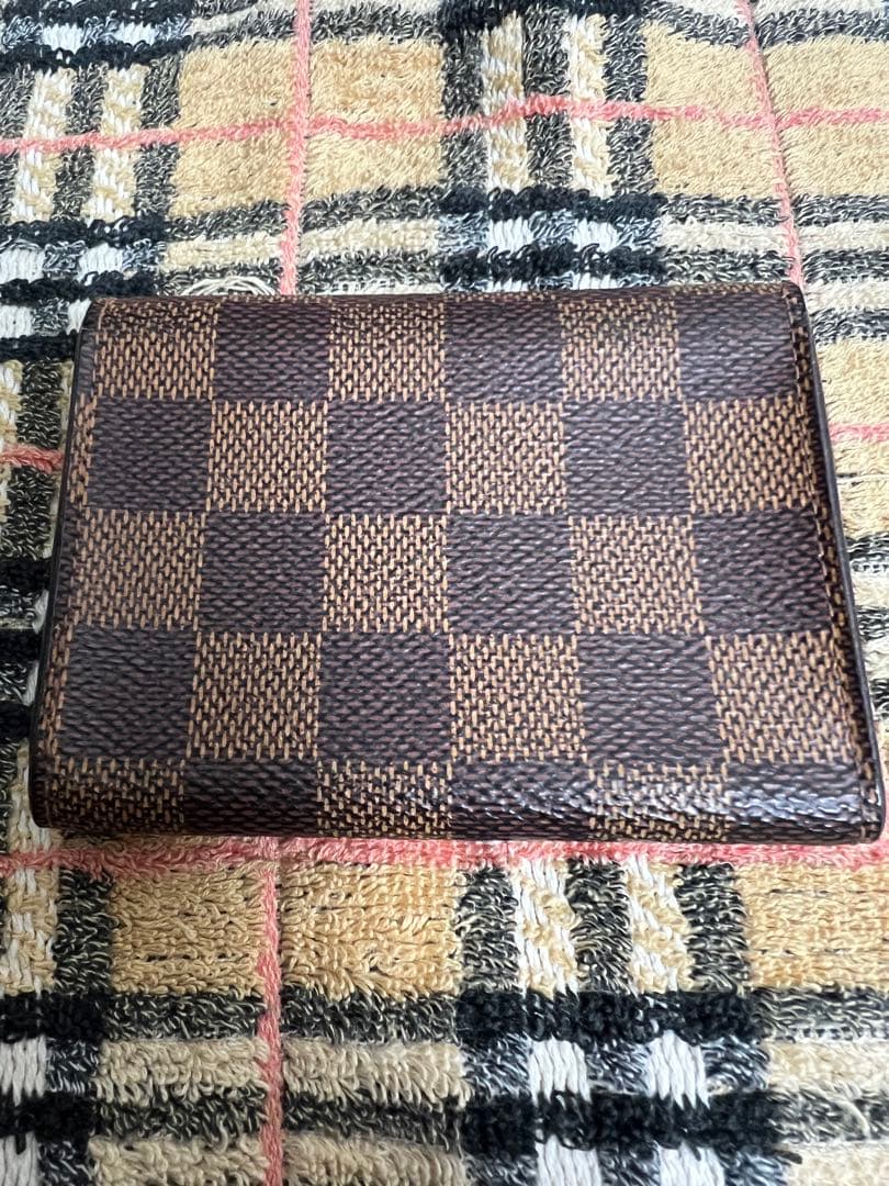 ルイヴィトン アンヴェロップカルトドゥヴィジット ダミエ 名刺入れ カードケース