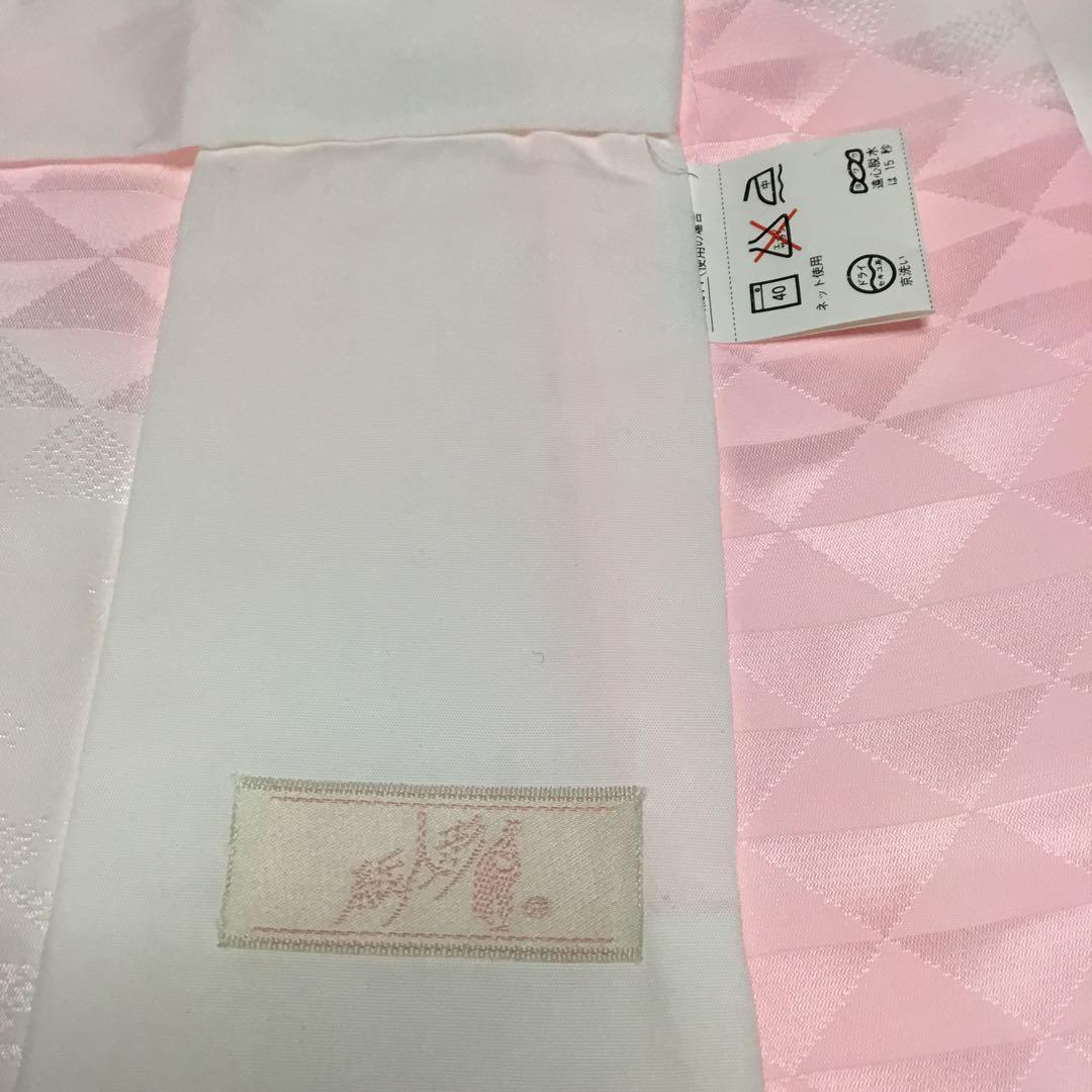 ✨未使用✨　紙人形　プレタ長襦袢　長襦袢　洗える　東レシルック　ピンク〜白