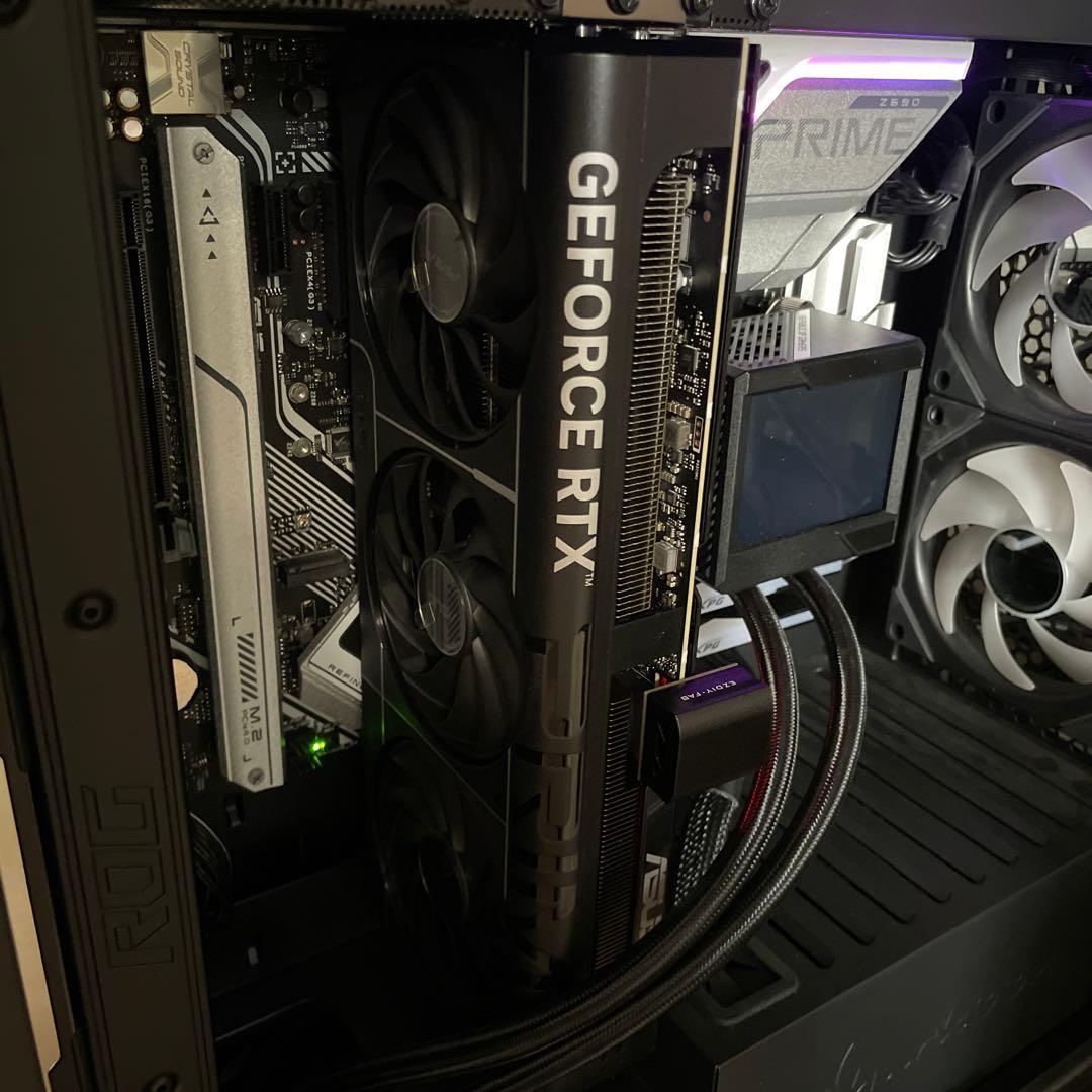 ASUS prime GeForce RTX 5070 12GB 美品 保証書