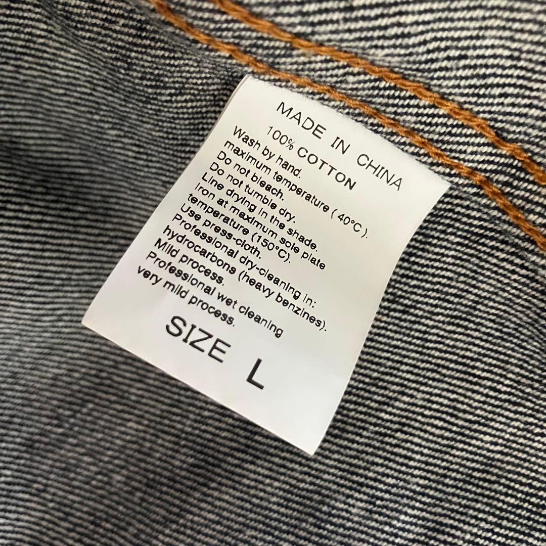 アダムエロペ　デニム　トラッカージャケット