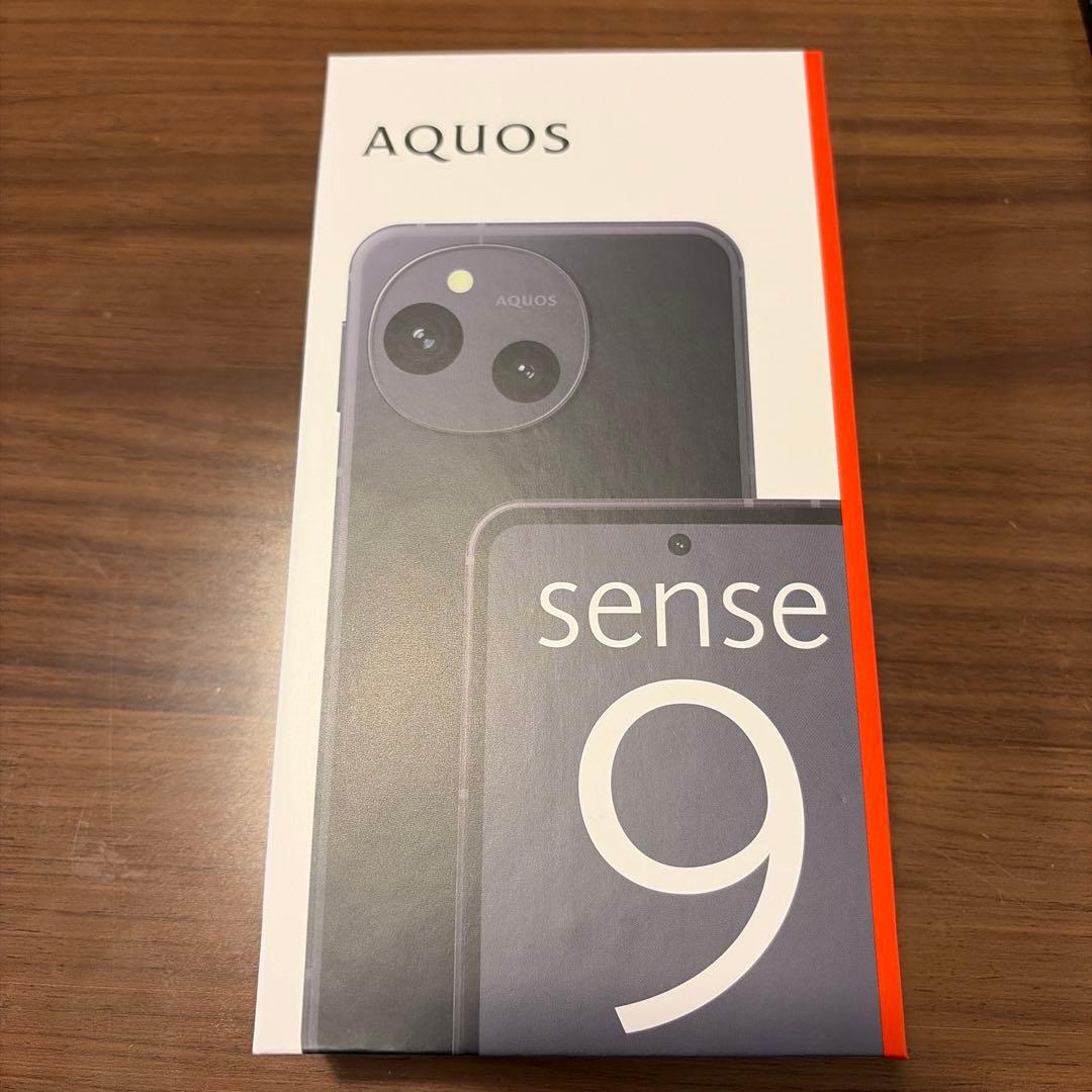 SHARP AQUOS sense9 6GB/128GB ブラック