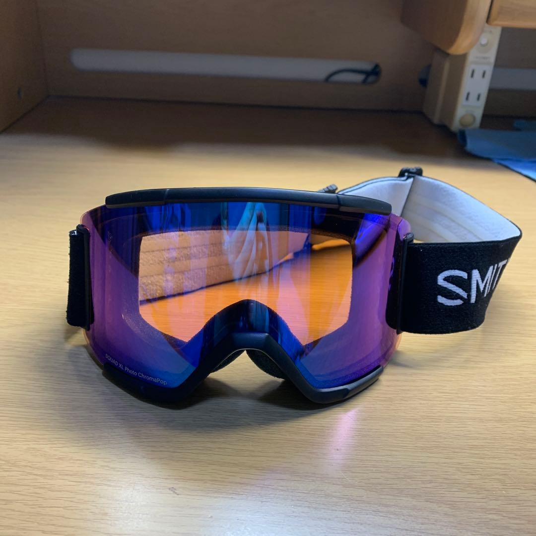 SMITH SQUAD XL 調光レンズ ゴーグル
