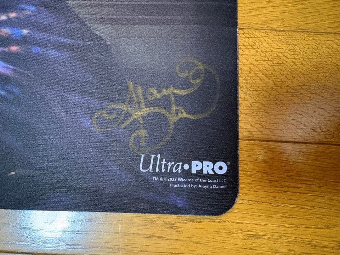 宝石の睡蓮 サイン入り プレイマット