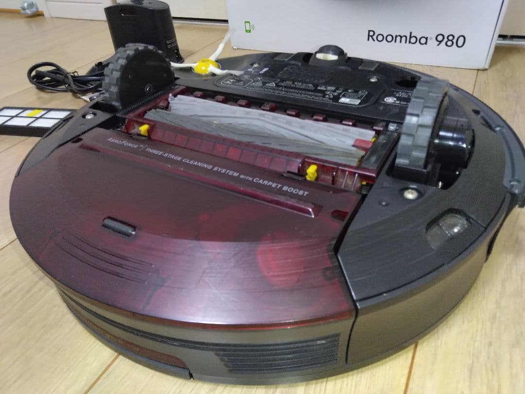 【使用3年半程度】ルンバ 980（2017年）専用個装箱セットB