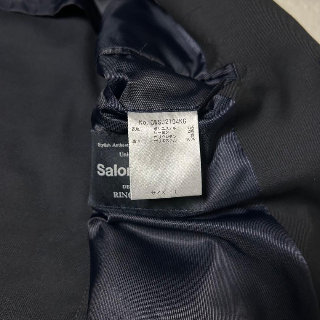 salon de gw サロンドグローバルワーク スーツ セットアップ L 濃紺