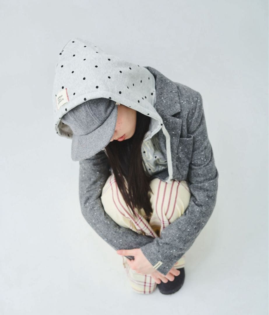 トップス common gull product zip hoodie 26spring