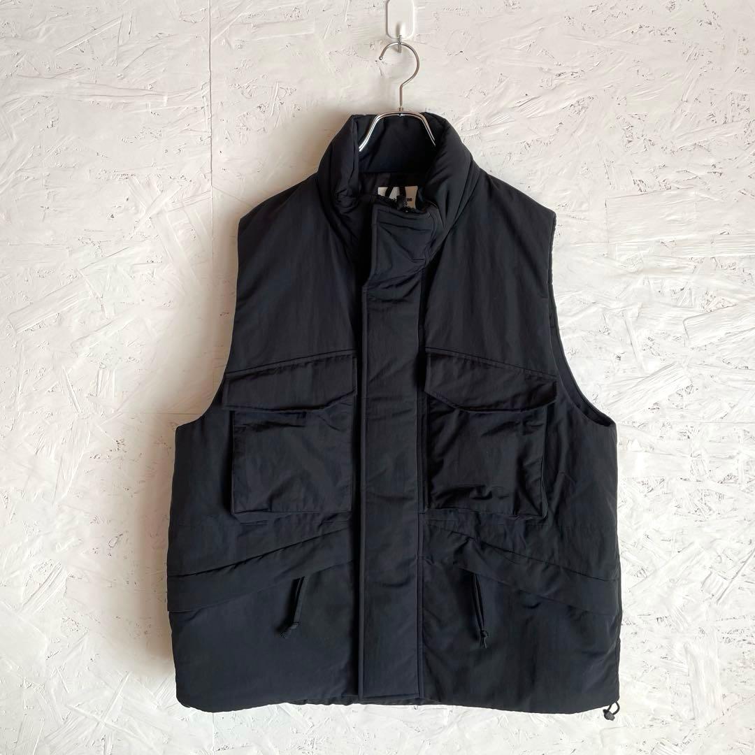 【monkey time】プリマロフト パデッド スタンド ベスト　L