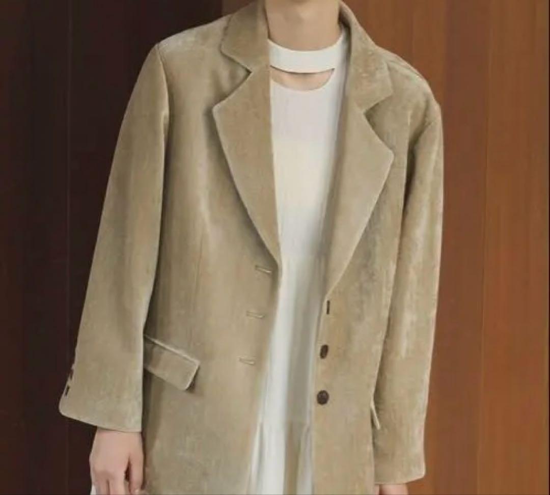 olun ルーズベーシックモールジャケット