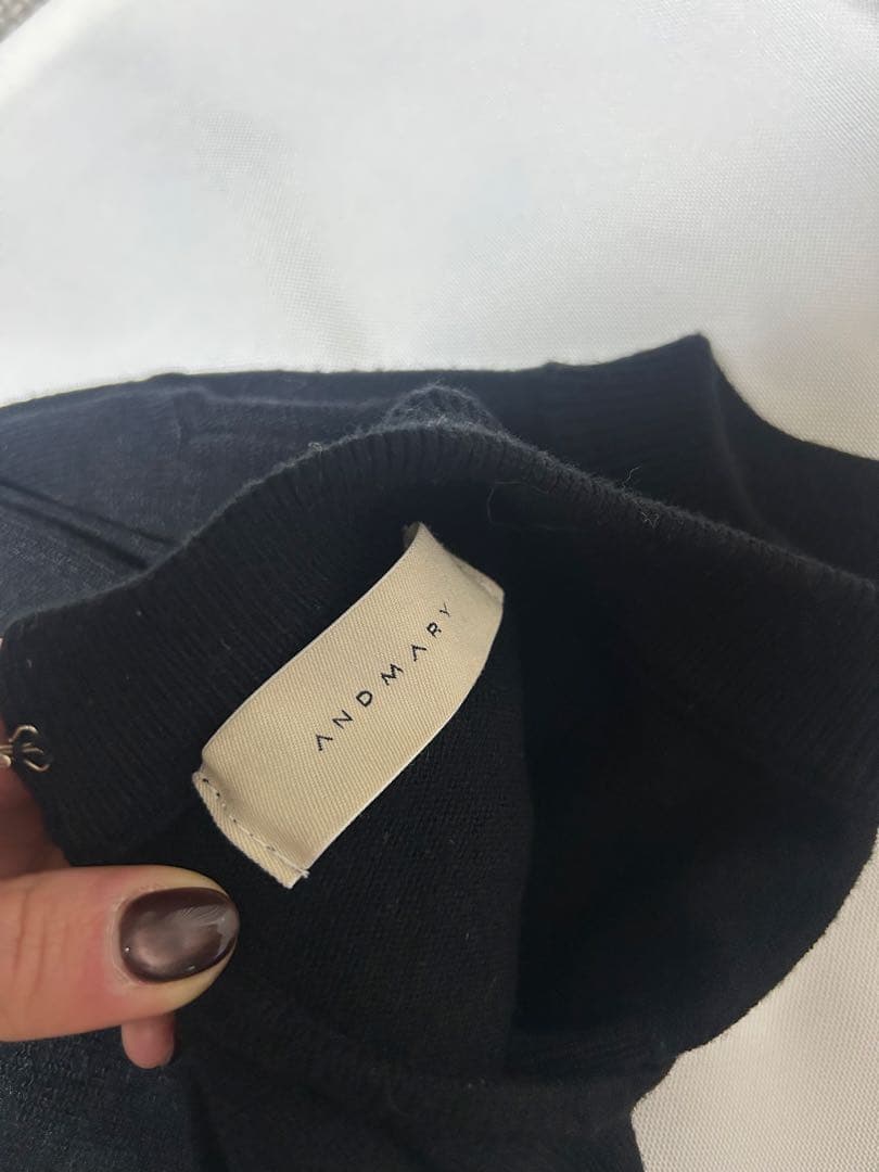 【AND MARY】belle checked dress