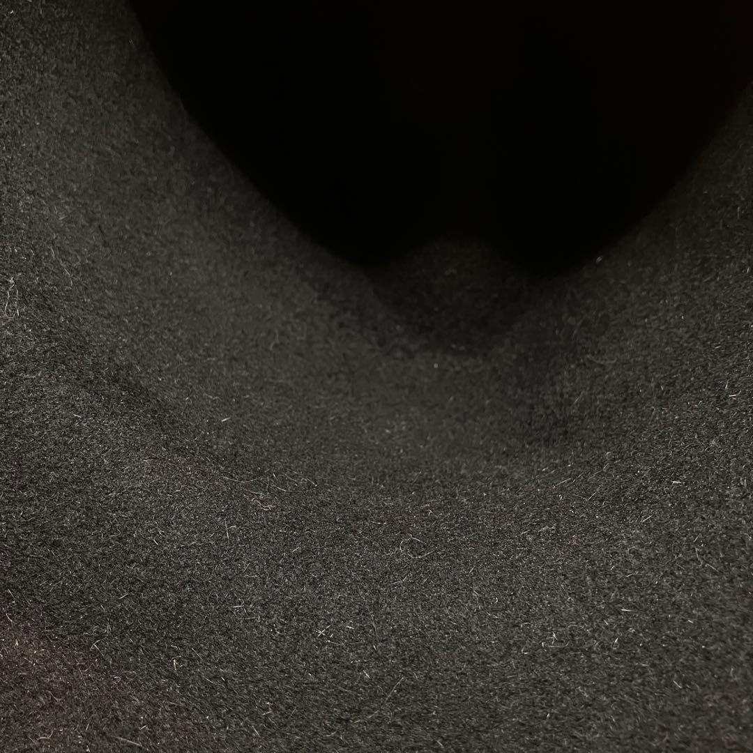 美品　KIJIMA TAKAYUKI 152854 黒　ハット　ラビット