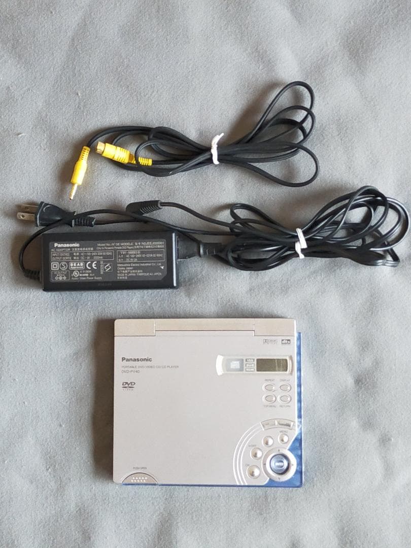 Panasonic ポータブルDVDプレーヤー DVD-PV40